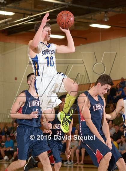 Thumbnail 2 in Liberty Christian vs. Paradise Adventist Academy (CIF NS D6 Final) photogallery.