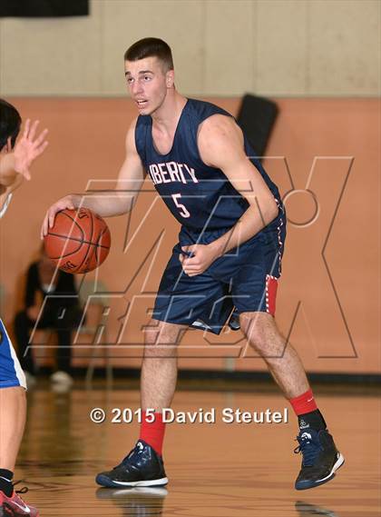 Thumbnail 3 in Liberty Christian vs. Paradise Adventist Academy (CIF NS D6 Final) photogallery.