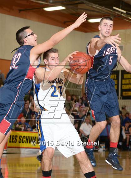 Thumbnail 1 in Liberty Christian vs. Paradise Adventist Academy (CIF NS D6 Final) photogallery.
