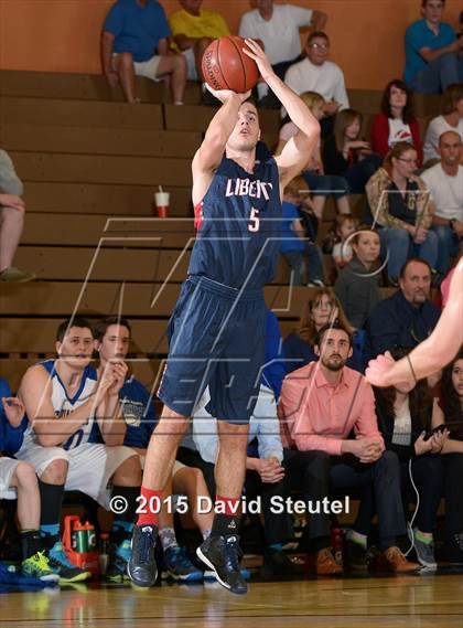 Thumbnail 3 in Liberty Christian vs. Paradise Adventist Academy (CIF NS D6 Final) photogallery.