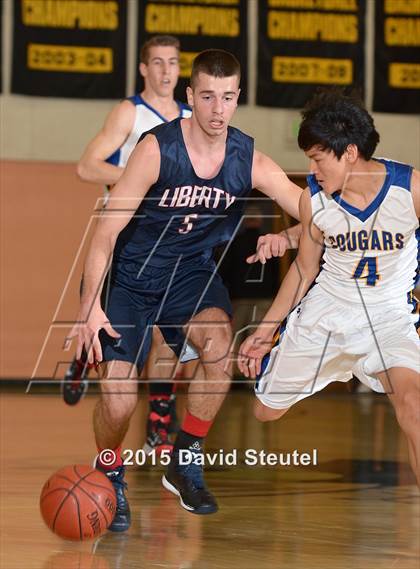 Thumbnail 1 in Liberty Christian vs. Paradise Adventist Academy (CIF NS D6 Final) photogallery.