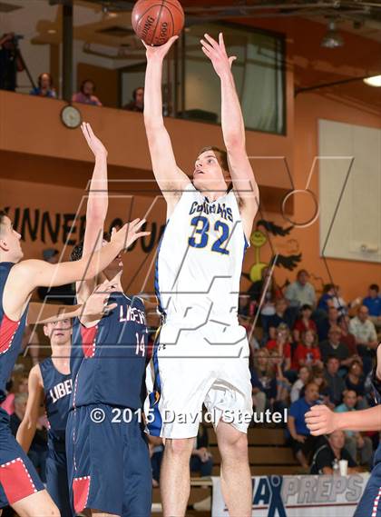 Thumbnail 1 in Liberty Christian vs. Paradise Adventist Academy (CIF NS D6 Final) photogallery.