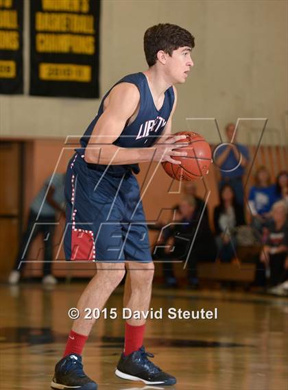 Thumbnail 1 in Liberty Christian vs. Paradise Adventist Academy (CIF NS D6 Final) photogallery.