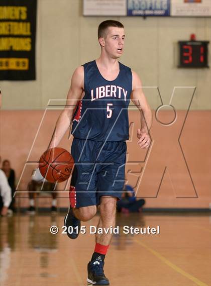 Thumbnail 3 in Liberty Christian vs. Paradise Adventist Academy (CIF NS D6 Final) photogallery.