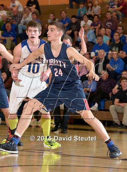 Thumbnail 3 in Liberty Christian vs. Paradise Adventist Academy (CIF NS D6 Final) photogallery.