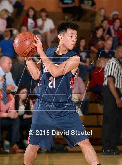 Thumbnail 2 in Liberty Christian vs. Paradise Adventist Academy (CIF NS D6 Final) photogallery.