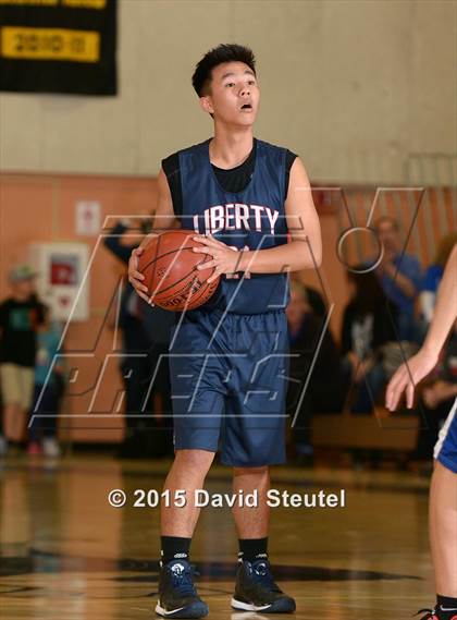Thumbnail 1 in Liberty Christian vs. Paradise Adventist Academy (CIF NS D6 Final) photogallery.