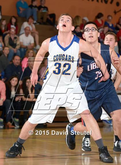 Thumbnail 2 in Liberty Christian vs. Paradise Adventist Academy (CIF NS D6 Final) photogallery.