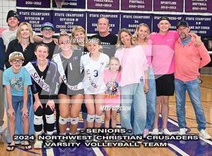 Thumbnail 3 in Payson @ Northwest Christian (Senior Night) photogallery.