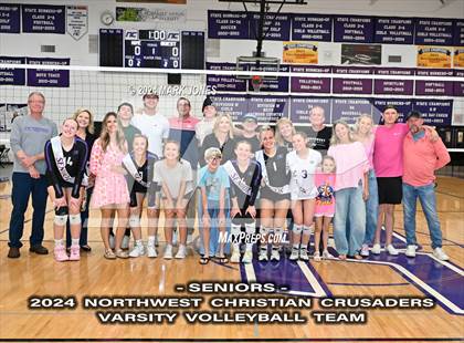 Thumbnail 1 in Payson @ Northwest Christian (Senior Night) photogallery.