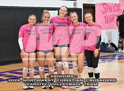 Thumbnail 2 in Payson @ Northwest Christian (Senior Night) photogallery.