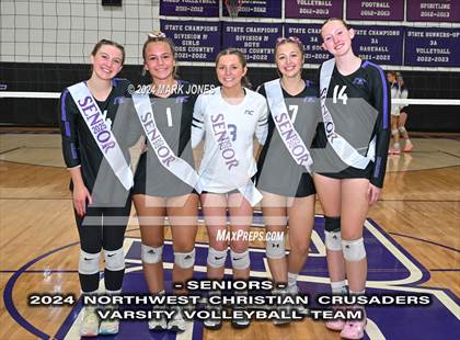 Thumbnail 2 in Payson @ Northwest Christian (Senior Night) photogallery.