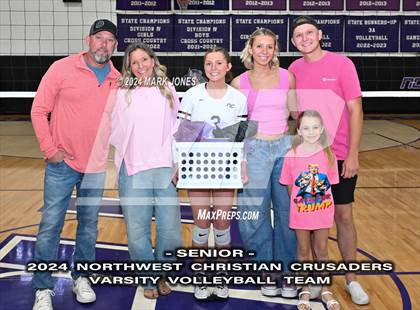 Thumbnail 3 in Payson @ Northwest Christian (Senior Night) photogallery.