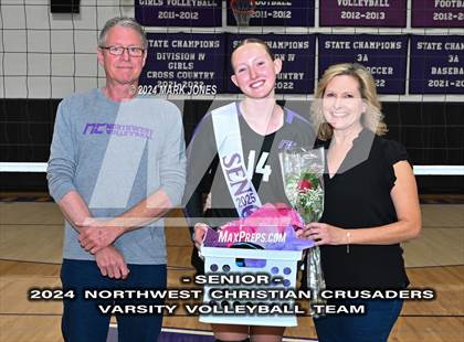 Thumbnail 1 in Payson @ Northwest Christian (Senior Night) photogallery.