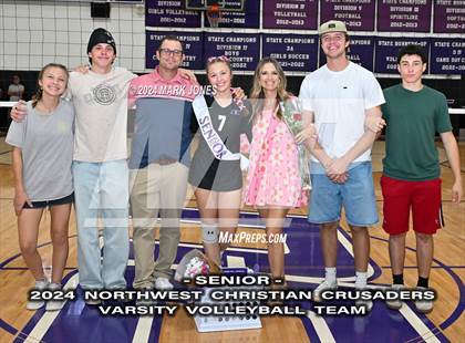 Thumbnail 3 in Payson @ Northwest Christian (Senior Night) photogallery.