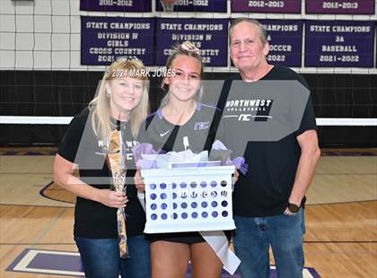 Thumbnail 1 in Payson @ Northwest Christian (Senior Night) photogallery.