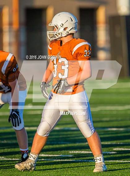 Thumbnail 3 in Alvin JV Orange vs Clear Springs JV A photogallery.