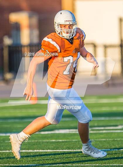 Thumbnail 1 in Alvin JV Orange vs Clear Springs JV A photogallery.