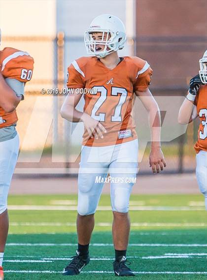 Thumbnail 3 in Alvin JV Orange vs Clear Springs JV A photogallery.