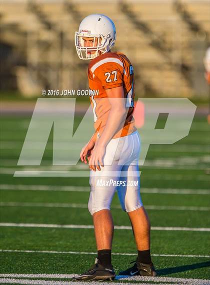 Thumbnail 2 in Alvin JV Orange vs Clear Springs JV A photogallery.