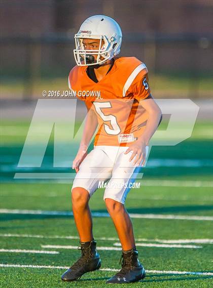 Thumbnail 2 in Alvin JV Orange vs Clear Springs JV A photogallery.