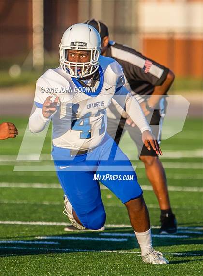 Thumbnail 3 in Alvin JV Orange vs Clear Springs JV A photogallery.