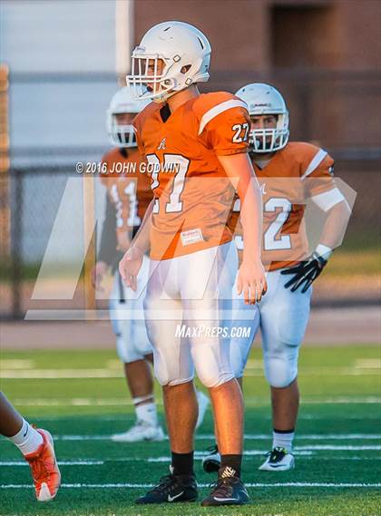 Thumbnail 1 in Alvin JV Orange vs Clear Springs JV A photogallery.