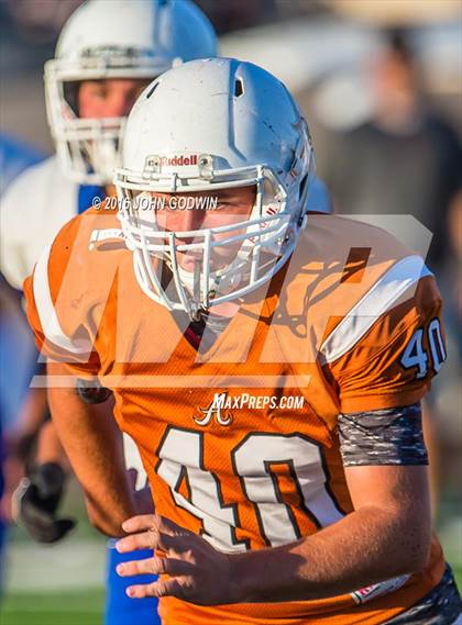 Thumbnail 3 in Alvin JV Orange vs Clear Springs JV A photogallery.