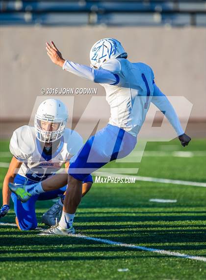 Thumbnail 2 in Alvin JV Orange vs Clear Springs JV A photogallery.