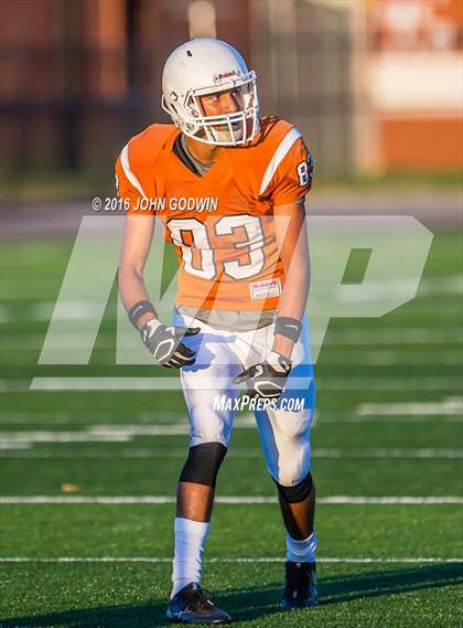 Thumbnail 3 in Alvin JV Orange vs Clear Springs JV A photogallery.