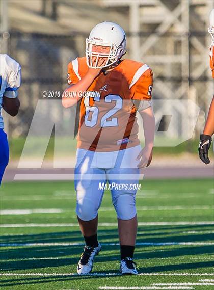 Thumbnail 1 in Alvin JV Orange vs Clear Springs JV A photogallery.
