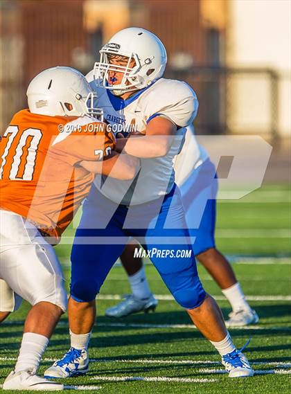Thumbnail 3 in Alvin JV Orange vs Clear Springs JV A photogallery.