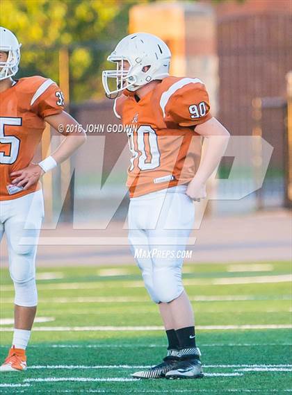 Thumbnail 3 in Alvin JV Orange vs Clear Springs JV A photogallery.