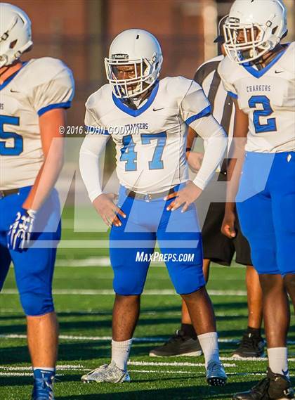 Thumbnail 2 in Alvin JV Orange vs Clear Springs JV A photogallery.