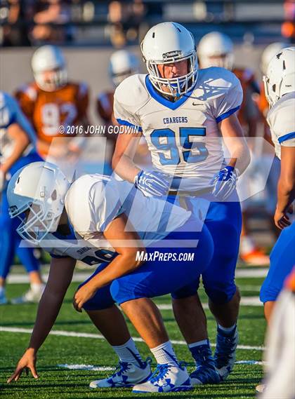 Thumbnail 3 in Alvin JV Orange vs Clear Springs JV A photogallery.