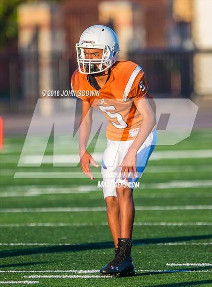 Thumbnail 2 in Alvin JV Orange vs Clear Springs JV A photogallery.