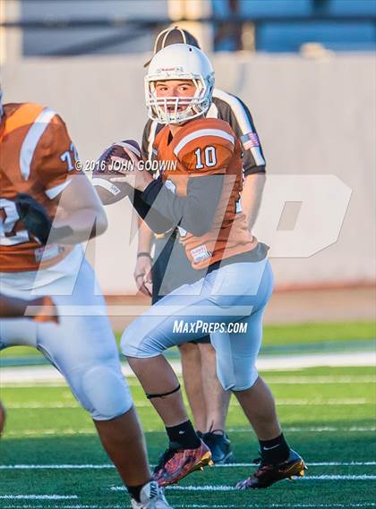 Thumbnail 2 in Alvin JV Orange vs Clear Springs JV A photogallery.