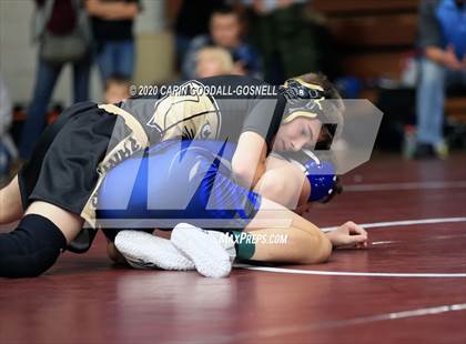Thumbnail 2 in Paul VI vs Swansboro (Blood Pernu Memorial Duals) photogallery.