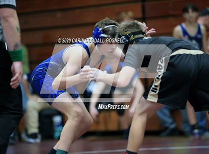 Thumbnail 2 in Paul VI vs Swansboro (Blood Pernu Memorial Duals) photogallery.
