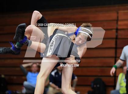 Thumbnail 2 in Paul VI vs Swansboro (Blood Pernu Memorial Duals) photogallery.