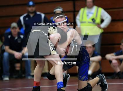 Thumbnail 1 in Paul VI vs Swansboro (Blood Pernu Memorial Duals) photogallery.