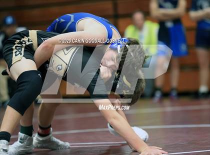 Thumbnail 1 in Paul VI vs Swansboro (Blood Pernu Memorial Duals) photogallery.
