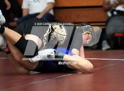 Thumbnail 1 in Paul VI vs Swansboro (Blood Pernu Memorial Duals) photogallery.