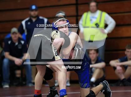 Thumbnail 2 in Paul VI vs Swansboro (Blood Pernu Memorial Duals) photogallery.