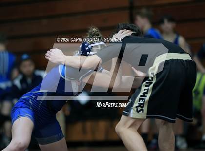 Thumbnail 3 in Paul VI vs Swansboro (Blood Pernu Memorial Duals) photogallery.