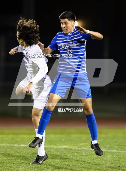 Thumbnail 2 in Christian Brothers vs. Sierra (CIF SJS D3 Playoff) photogallery.