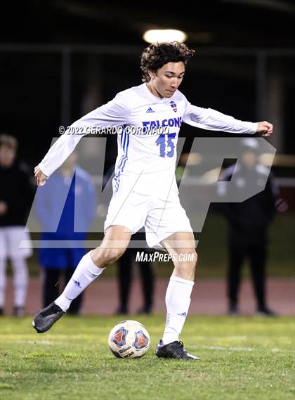 Thumbnail 3 in Christian Brothers vs. Sierra (CIF SJS D3 Playoff) photogallery.