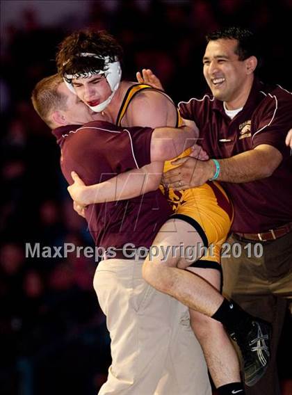 Thumbnail 3 in CIF State Wrestling Championships (Finals) photogallery.