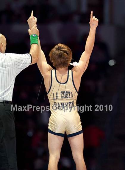 Thumbnail 2 in CIF State Wrestling Championships (Finals) photogallery.