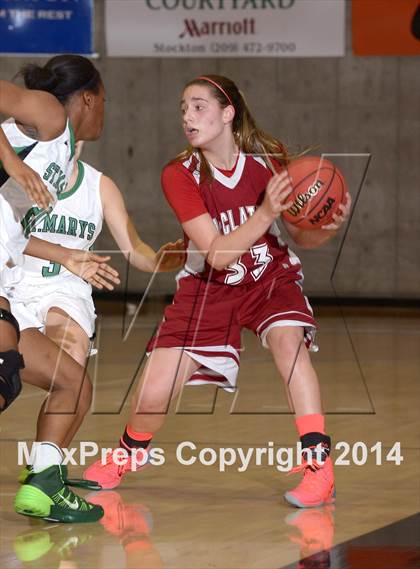 Thumbnail 3 in St. Mary's vs. McClatchy (CIF SJS D1 Playoffs) photogallery.